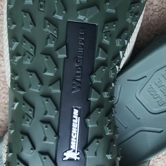 Under Armour UA Project Rock Slides 2.0 Military Green Grey Michelin Gripper - Picture 6 of 6